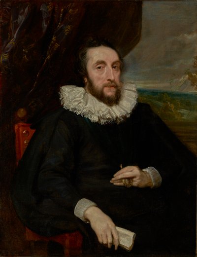 トーマスハワード、アランデル2世 作： Anthony van Dyck